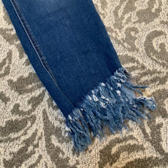 Free People Great Heights Frayed Skinny Jean - Picture 3 of 16